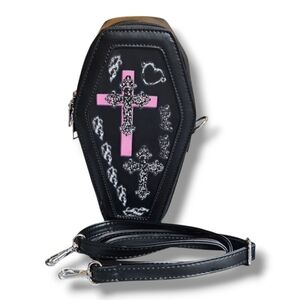 Y2K GOTHIC COFFIN CROSSBODY BAG - BRAND NEW!